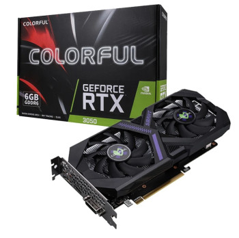 COLORFUL RTX 3050 6GB GDDR6 96Bit (6GB V4-V)